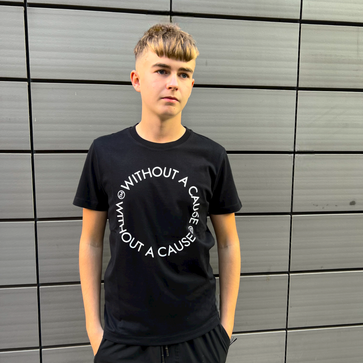 Circular T-Shirt Black