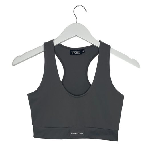 Bralet  Gym Top Grey